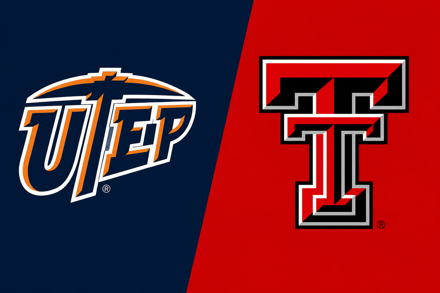 Upcoming Projects, UTEP and Texas Tech School Logos side by side 